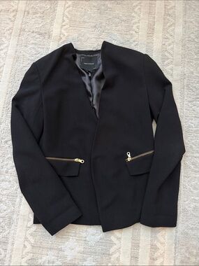 Robert Rodriguez Black Satin-Lined Jacket